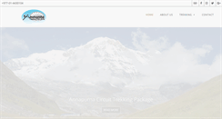 Desktop Screenshot of ammoniteadventure.com